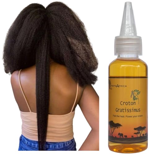 West African Scalp Awaken Oil — Herbal Blend with Castor and Rosemary for Fuller-Looking &...