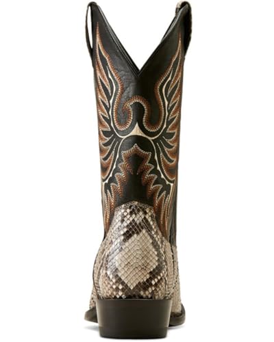ARIAT Men's Slick Almond Toe Cowboy Boots, Natural Python3