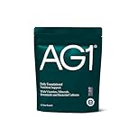 AG1 Greens Powder Supplement | Daily Nutrient Boost: Vitamins, Minerals, Gut-Friendly Bacteria, Gluten Free, Vegan and Keto Friendly | 70+ Ingredients by AG1 Athletic Greens | Refill Pouch Only