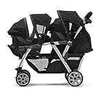 Chicco Cortina Together Double Stroller, Minerale - Image 3