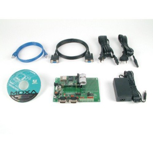 MOXA NE-4110S-P-ST 10/100 Mbps Embedded Network Enabler for RS-232 Devices Programmable Version Starter Kit