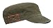 MG Distressed Washed Cotton Cadet Army Cap - Army