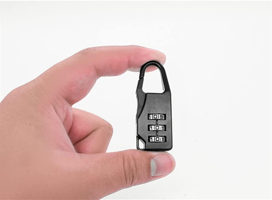 Travel Lock Luggage Lock Combination Lock Luggage Lock Pocket Lock 999 Combos for Backpack, Suitcase : Clothing, Shoes & Jewelry