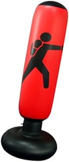 BESPORTBLE Saco De Kickboxing Bounce Back Fitness Saco De Pancadas Equipamento De Ginástica Para Crianças Conjunto Cornhole Portátil Copos Para Crianças Coluna De Boxe Vertical Saco De Boxe