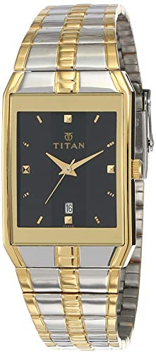 Titan Karishma Analog Black Dial Men's Watch - NE9151BM02