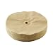 Extra Thick Loose Cotton Buffing Wheel, 8" (80 Ply)