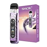 SMOK Novo 6 Pod System E Zigarette MTL/RDL Zugautomatik Kompaktes Alltagsgerät Stufenlose Airflow 1700mAh 0.96 Zoll TFT Kompatibel mit Novo 5 Meshed 0.6/0.7 Pod Pink Ohne Nikotin