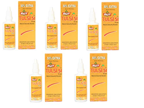 Tulsi 51 Drops Natural Immunity Booster 30 Ml (Pack of 5)