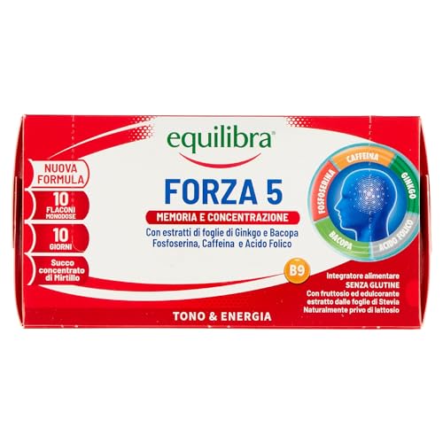Equilibra Integratori Alimentari, Forza 5, Integratore con...