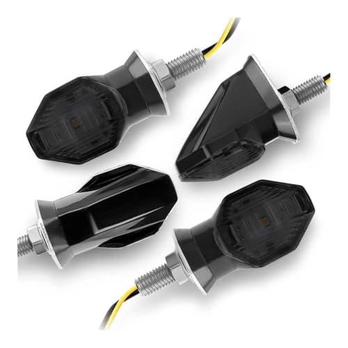 Clignotants LED Moto Universels 8mm Eclairage Flèche 12V
