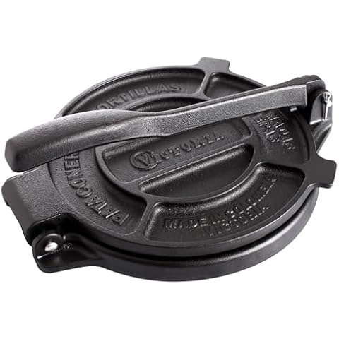 Victoria 8 Inch Cast Iron Tortilla Press Cover