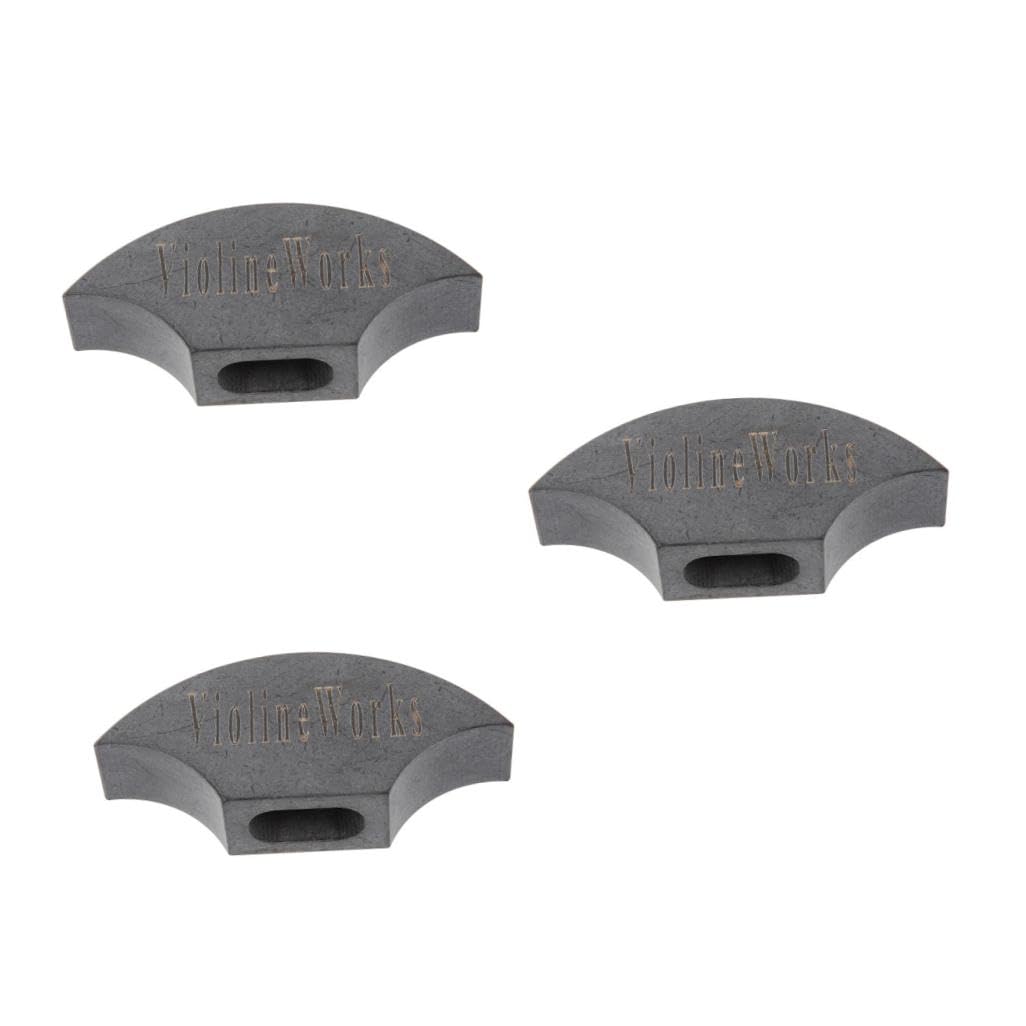 ibasenice 3pezzi Violin Tuning Pegs Per Violino Strumento Di Accordo Facile e Leggero Accessori Per Principianti e Musicisti Professionisti