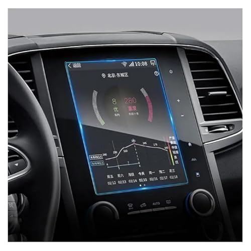 Film Megane 4 RS verre trempé protection écran navigation premium 8.7"