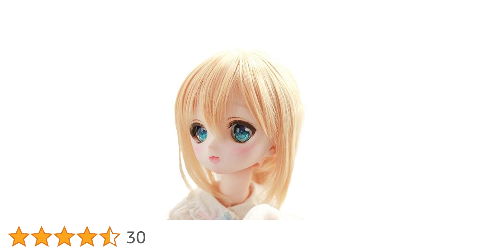 Amazon | YR EARTH ドール用 耐熱 ウィッグ 8～9インチ カツラ