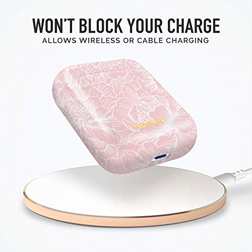 Vandel Airpod Case Aesthetic Cover for Airpods 2 & 1, Cool AirPods Case with Keychain, AirPod Cases Cute Designs, Apple Air Pods Charging Case for Airpods 2nd Generation & 1st Gen (Bouquet) - Thumbnail 6