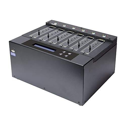 Image of Systor 1 to 5 PCIe M.2 NVMe /SATA Duplicator - 9GB /Min - SYSNVME-M2205 | Standalone PCIe M.2 NVMe /SATA duplicator to clone, erase and sanitize multiple M.2 NVMe /SATA SSDs with no computer required.