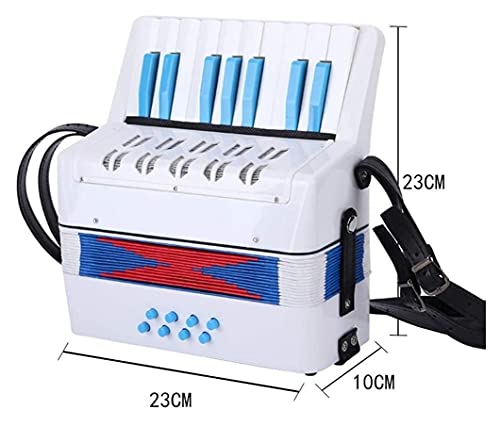 JXRY Children's Accordion 17-Key 8 Bass Accordeon Solo en Ensemble Muziekinstrumenten Educatief Muziekinstrumenten… - Image 7