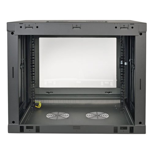 Tripp Lite 9U Wall Mount Rack Enclosure Server Cabinet With Acrylic Glass Window, 16.5" Deep, Switch-Depth (Srw9Ug),Black #TOP1