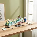 Tape Dispenser for Gift Wrapping, 18 Strip Cellotape Dispenser, Portable Foldable Double Roll Tape Cutter, Blade-Free Design for Standard, Washi & Double-Sided Tapes - Image 5