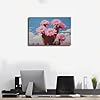 Western Desert - Pink Cactus Decoration Canvas Poster Wall Art Decor Print Picture Paintings for Living Room Bedroom Decoration 16x24inch(40x60cm) #2