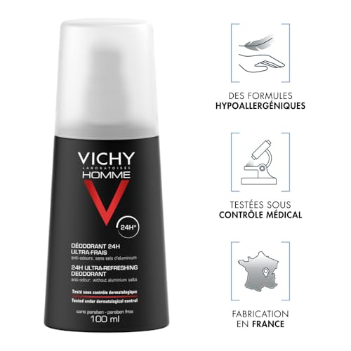 Déodorant Homme Ultra frais 24h Vichy Laboratoires Le Roll on - vue 6