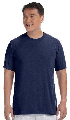 Image of Gildan Mens Performance T-Shirt G420 -NAVY L