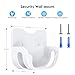 XLTTYWL eero 7 Wall Mount Kit, erro 7 Mount Bracket Optimize Space&Cable Management Accessories eero WiFi 7 Compatible with eeros 7 Extender Dual-Band Mesh Wi-Fi 7 Router (White, 1 Pack)