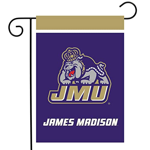 Briarwood Lane Garden Flag 12x18 For Outdoor James Madison University NCAA Licensed Garden Flag Flags For Outside