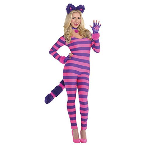 Lady Cheshire Kitty Cat Halloween Costume 1 Set Large (10-12)