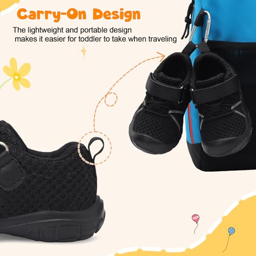 FEETCITY Toddler First Walking Shoes Slip On Toddler Tennis Shoes Boys Girsl Kids Sports Sneakers2