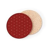 Dimensions : 95 x 95 mm, épaisseur de 2 mm, taille idéale pour tous types de boissons