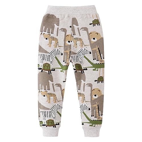 Boys Pants Sweatpants Jogger Pants Sports Pants Casual Pants Cotton Pants Elastic Drawstring Pockets for boys-3642