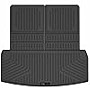 Husky Liners | Weatherbeater Series | Cargo Liner, Black | 23701 | Fits 2020-2022 Lincoln Aviator