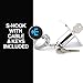 Genie GEN37374R Universal Garage Door Emergency Release Kit, one Size, Metallic