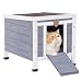 Petsfit Weatherproof Outdoor/Indoor Pet House, 1-Year Warranty