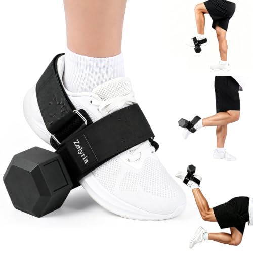 Image of Dumbbell Foot Attachment for Leg & Tibialis Strength Training at Home | Turn your dumbbell into a lower-body trainer for tib raises, leg curls, extensions and more-no bulky machines needed