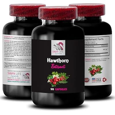 Leaf Power Source - HAWTHORN EXTRACT - Rooted Botanical Leaf, Wildcrafted Berry, Flora Harmony, Ancient Harvest Touch, Berry Tradition Tonic, Pure Botanical Magic, Berry Focus 3 Bottles 180 Capsules