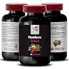 Leaf Power Source - HAWTHORN EXTRACT - Rooted Botanical Leaf, Wildcrafted Berry, Flora Harmony, Ancient Harvest Touch, Berry Tradition Tonic, Pure Botanical Magic, Berry Focus 3 Bottles 180 Capsules