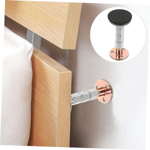 Zerodeko 8 Peças De Armações De Cama Ajustáveis Fixador De Cabeceira De Metal Protetor De Gabinete M