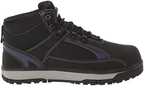 Nautilus Urban Work Boot by FSI: Oil and Slip Resistant, Aluminum Safety Toe, Ultra Lightweight, N1471-Black/Purple, Size 10 Medium Width | Image 5