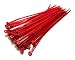 Produktbild Kabelbinder 300mm x 4,8mm, Nylon, Universalbinder, 50 Stück Binders- Rot