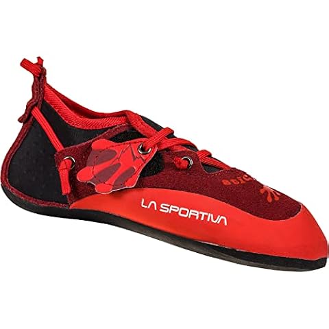 Sportiva Stickit, buty do wspinaczki Unisex dzieci, Chili Poppy, 34 EU
