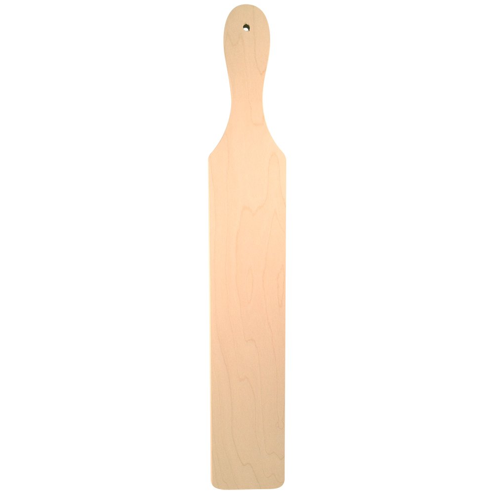 Fraternity and Sorority Traditional Blank 22 Inch Paddle (Solid Maple - Unfinished)
