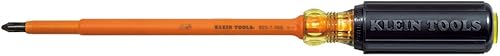 Klein Tools 633-4-INS desarmador aislado #1 punta Phillips