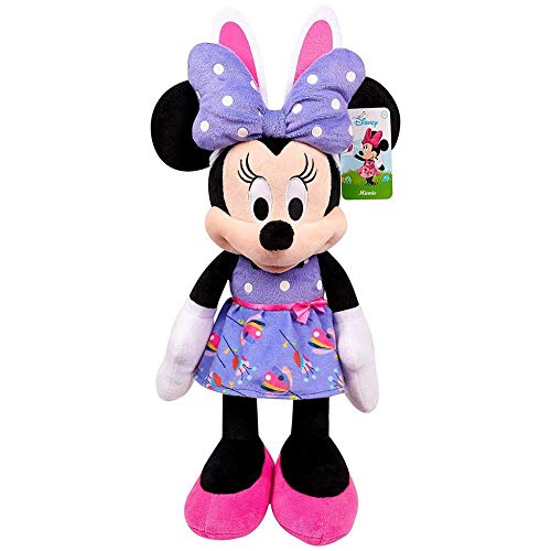 Just Play Disney Easter 19-inch Minnie Mouse Large Plush, Officially Licensed Kids Toys for Ages 2 Up
