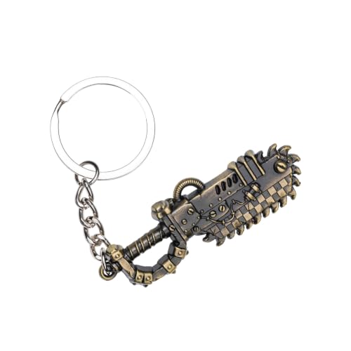 Image of Starforged Warhammer 40000 Thunderhammer & Thunderhead KeyChain Space Marines Astartes WH40 Jewelry