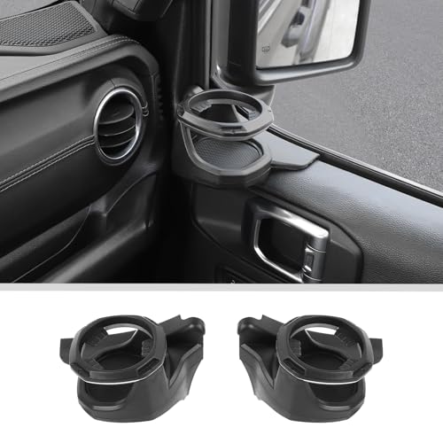 Insertos para portavasos puerta Jeep Wrangler JL 2018-2026 miniatura 1