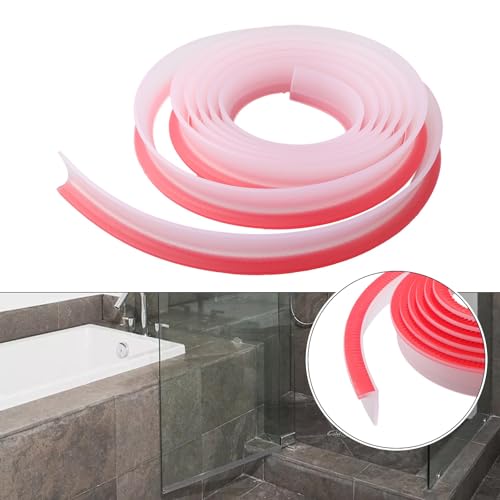 Seuil de douche en silicone souple de 200cm pour séparation sec humide