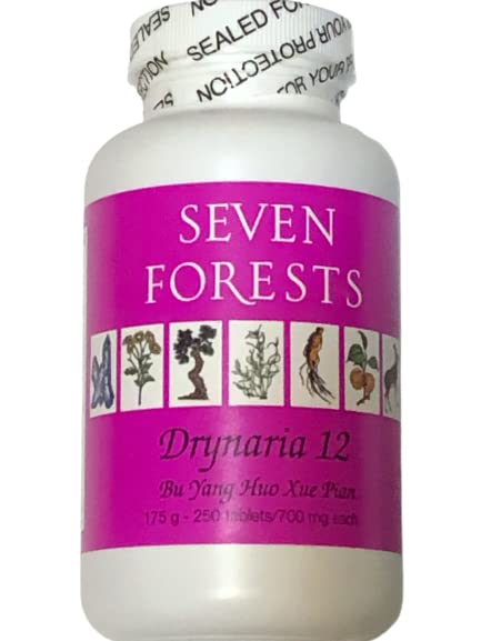 Seven Forests Drynaria 12 Bu Yang Huo Xue Pian, 250 Tablets
