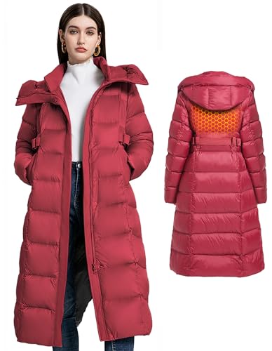 Women's Winter 800 Fill Duck Down Coat Plus Size